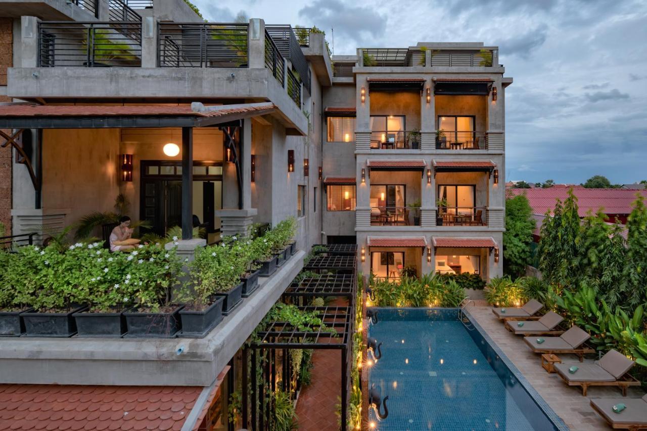 Hotel Grange Ciudad de Siem Riep Exterior foto